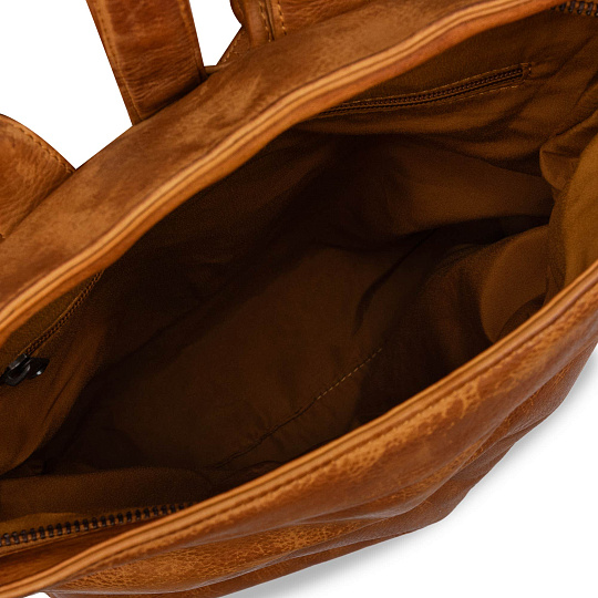 Рюкзак Dr.Koffer из натуральной кожи коричневый