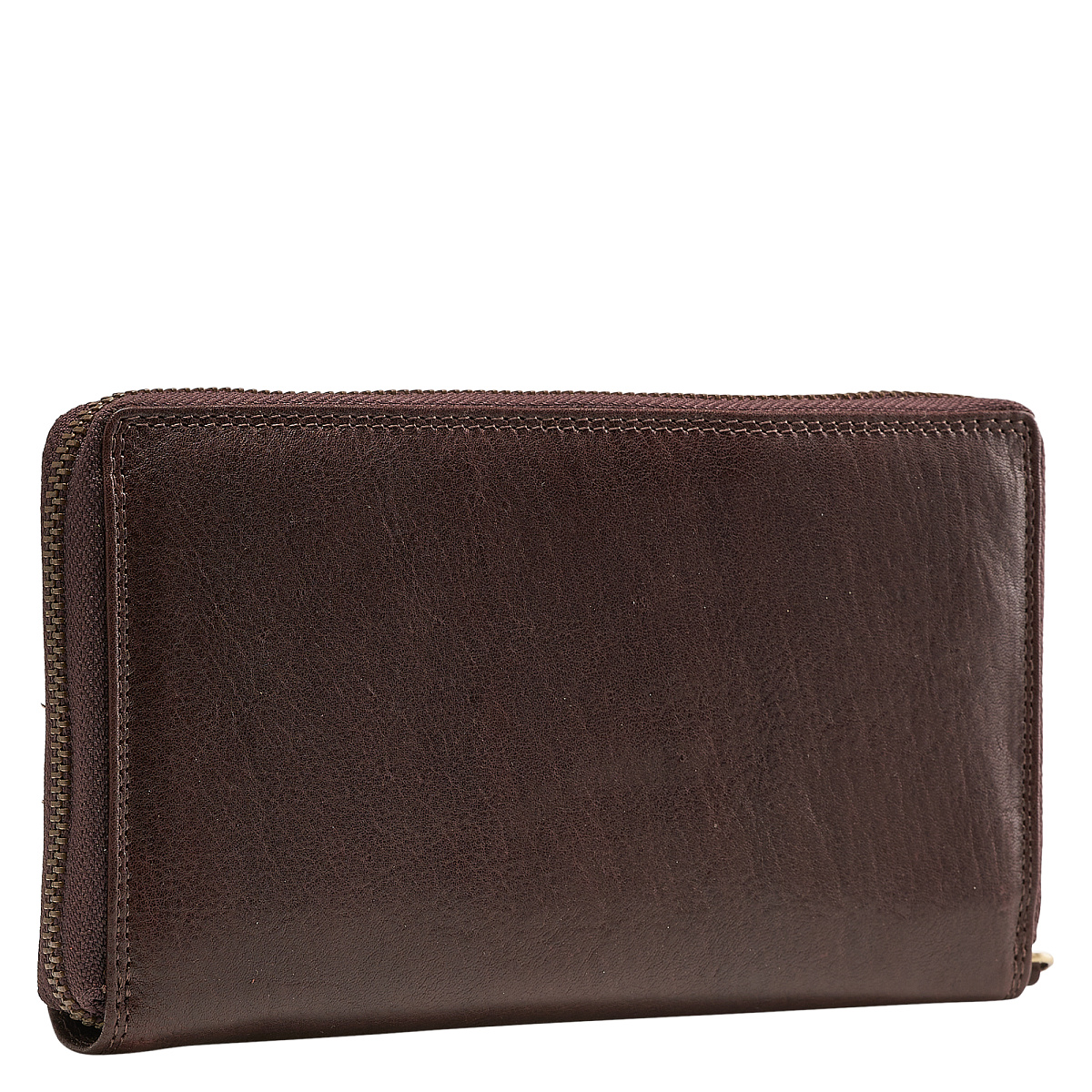 Портмоне Dr.Koffer из натуральной кожи коричневое