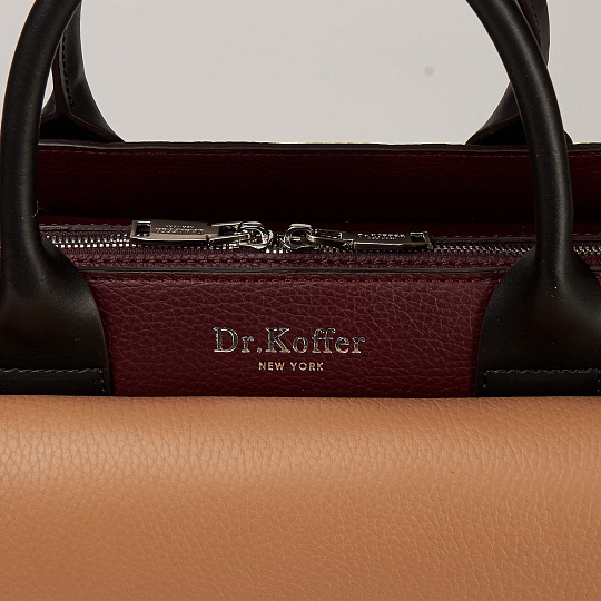 Бордовый тоут Dr.Koffer 5560SSM-03_04