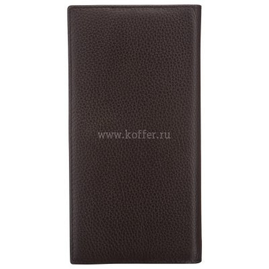 Портмоне Dr.Koffer из натуральной кожи коричневое