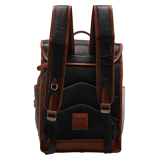 Рюкзак Dr.Koffer из натуральной кожи черный