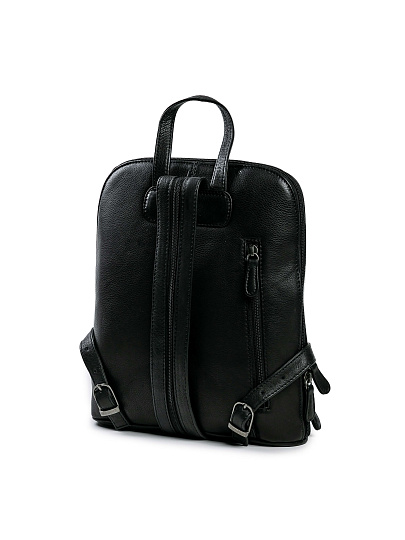 Рюкзак Dr.Koffer из натуральной кожи черный