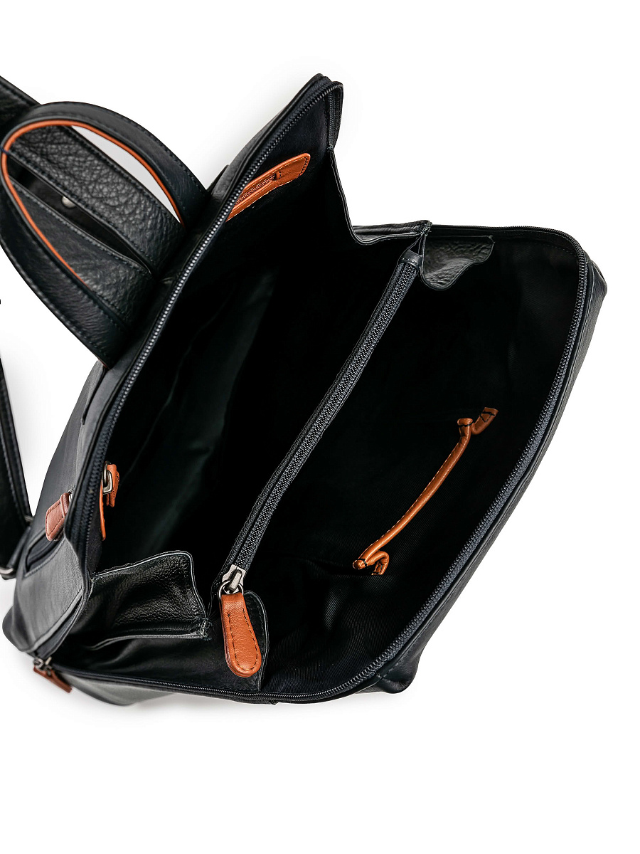 Рюкзак Dr.Koffer из натуральной кожи синий