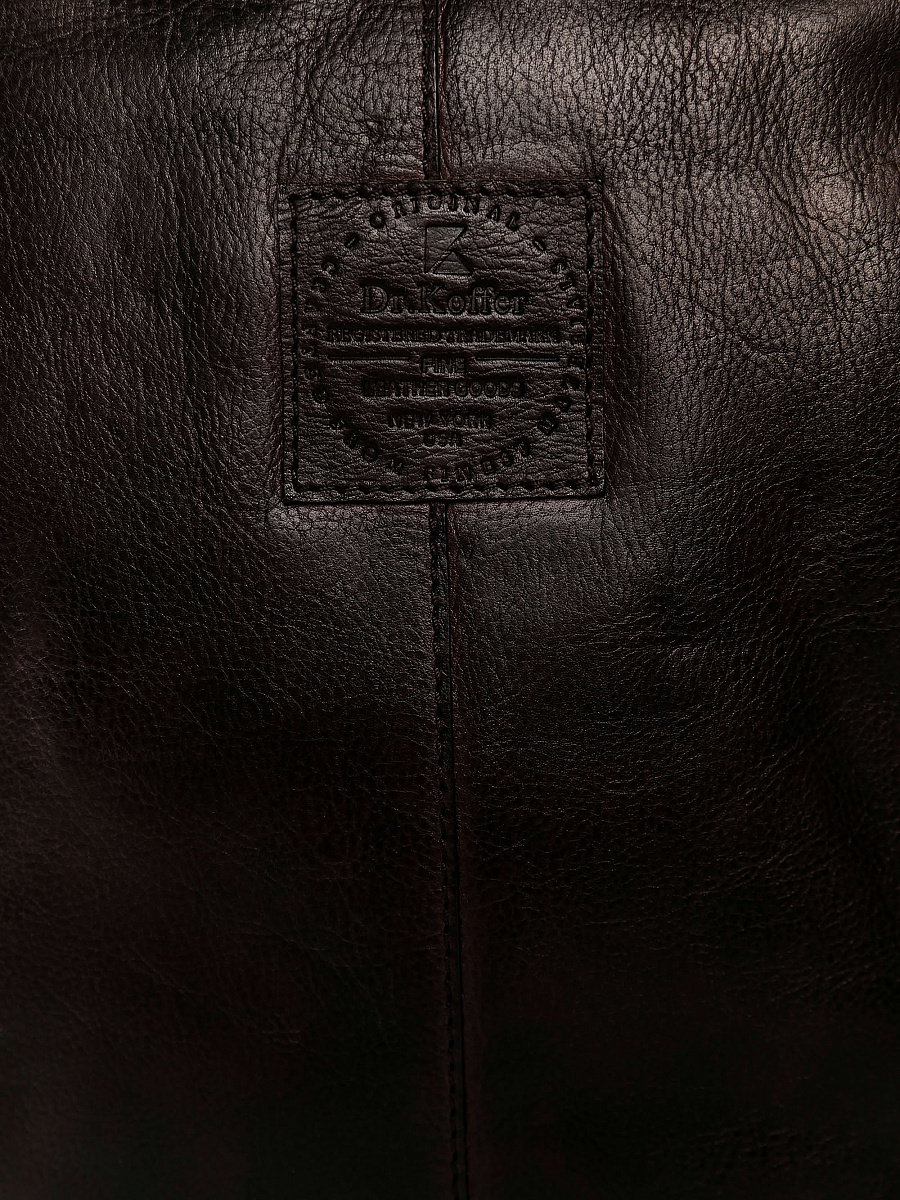 Рюкзак Dr.Koffer из натуральной кожи коричневый