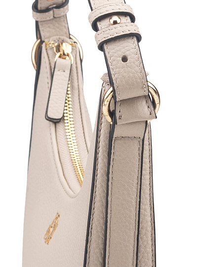 Женская сумка Dr. Koffer из натуральной кожи бежевая