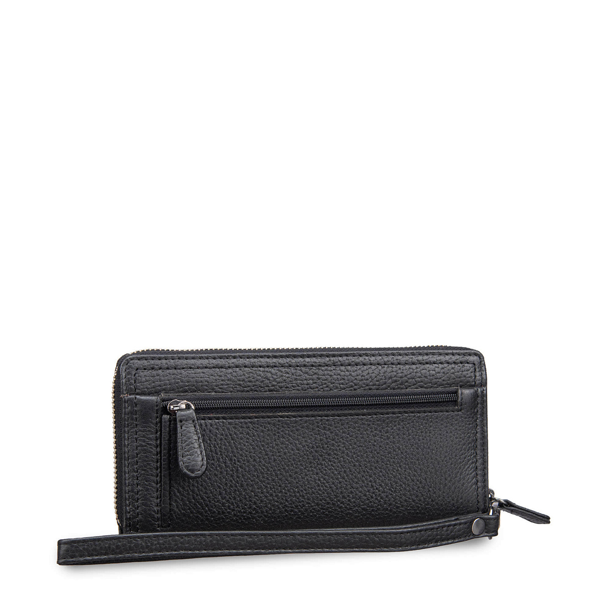 Портмоне Dr.Koffer из натуральной кожи черное