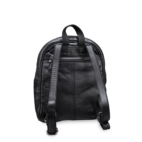 Рюкзак Dr.Koffer из натуральной кожи черный