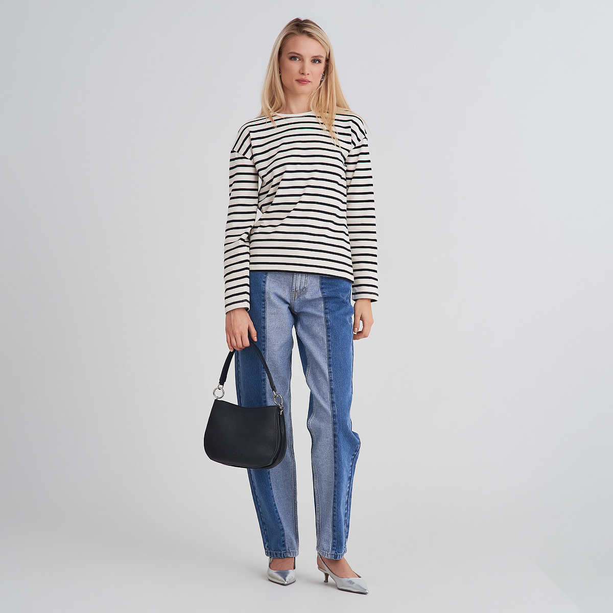 Женская сумка Dr. Koffer из натуральной кожи черная