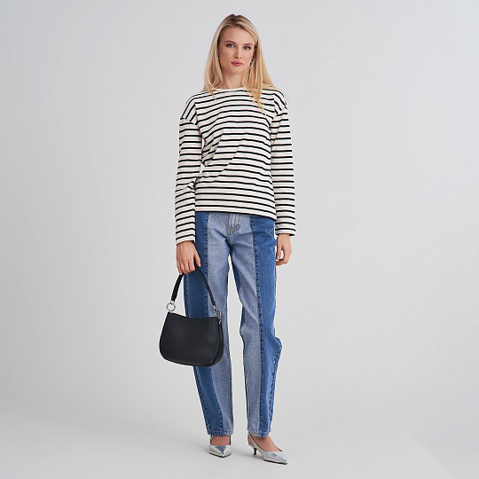 Женская сумка Dr. Koffer из натуральной кожи черная