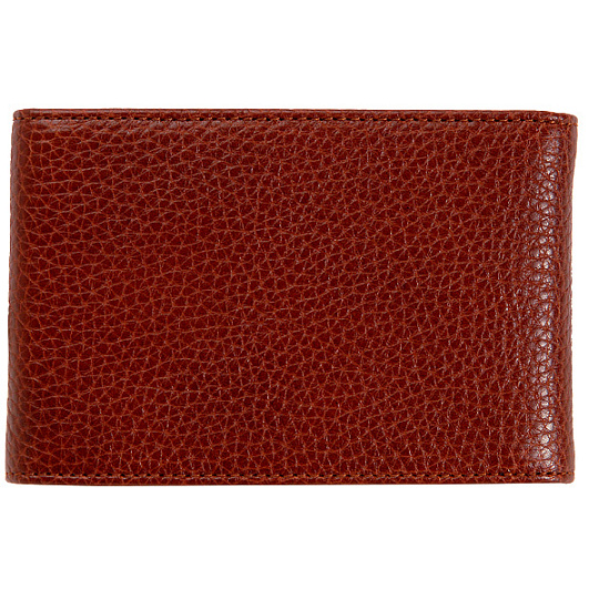 Визитница Dr.Koffer из натуральной кожи светло-коричневая