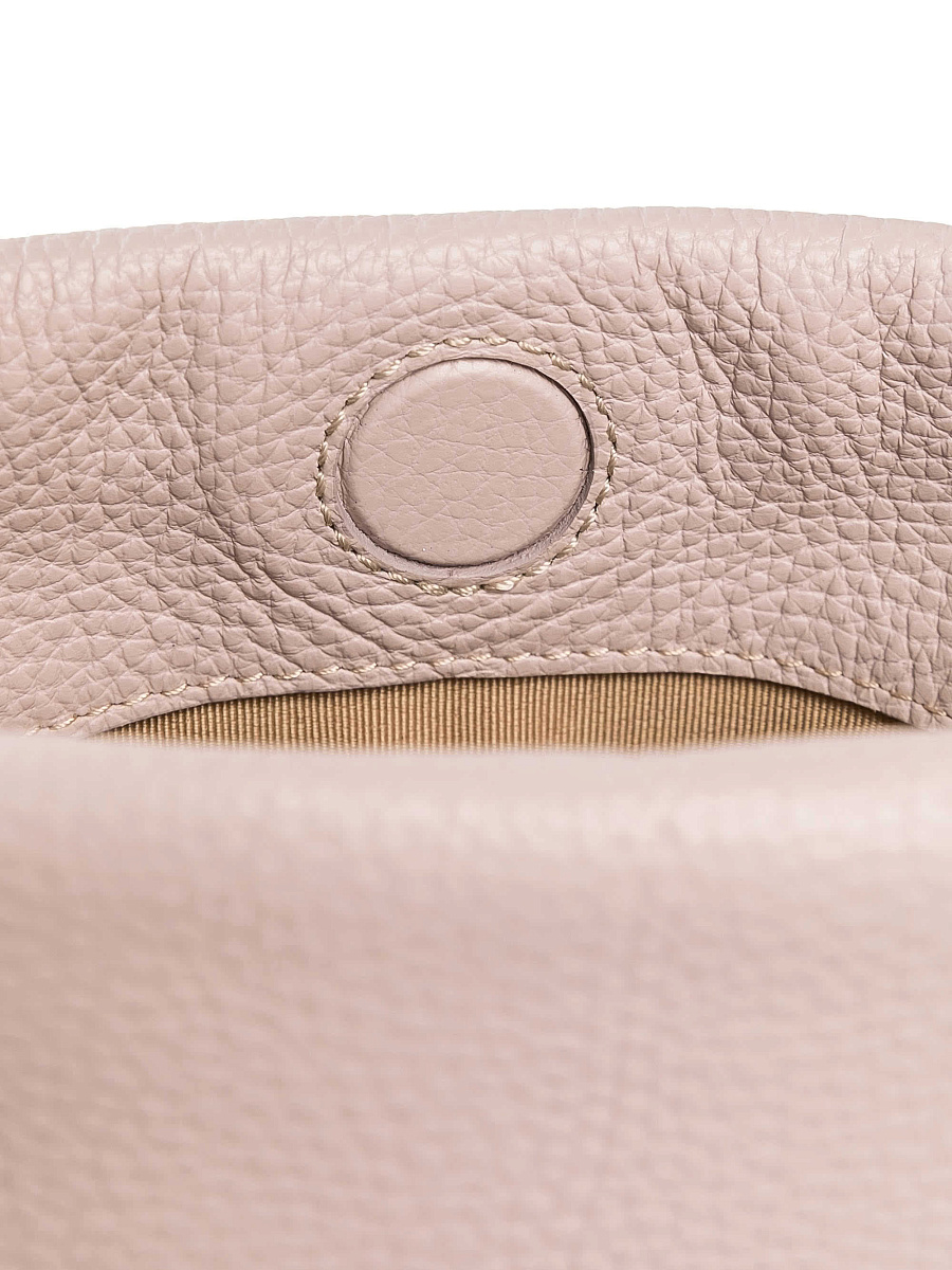 Женская сумка Dr. Koffer из натуральной кожи розовая