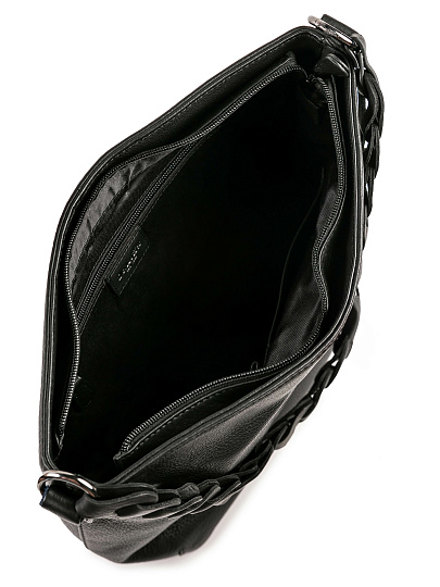 Женская сумка Dr.Koffer из натуральной кожи чёрная