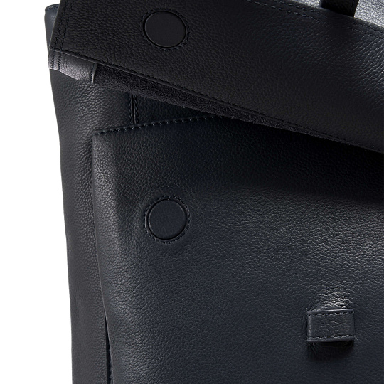 Рюкзак Dr.Koffer из натуральной кожи синий