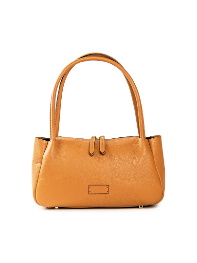 Женская сумка Dr. Koffer из натуральной кожи коричневая