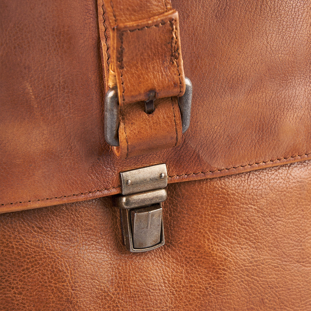 Рюкзак Dr.Koffer из натуральной кожи светло-коричневый