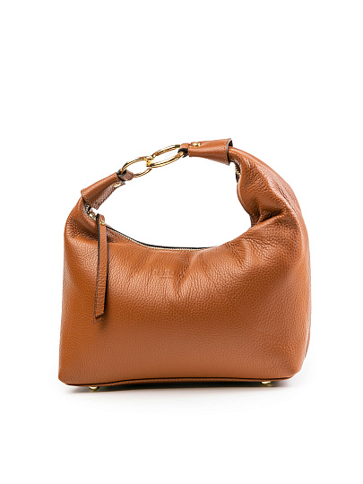 Женская сумка Dr.Koffer из натуральной кожи коричневая