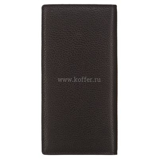 Портмоне Dr.Koffer из натуральной кожи черное