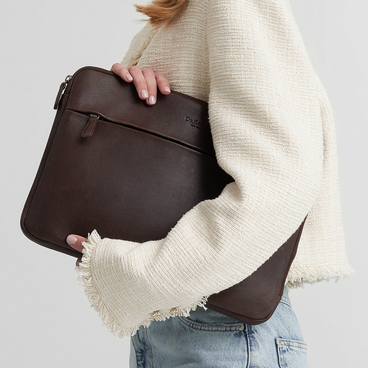 Папка для документов Dr. Koffer из натуральной кожи