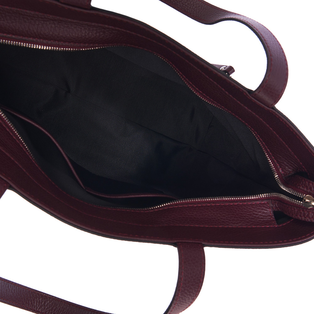 Женская сумка Dr. Koffer из натуральной кожи бордовая