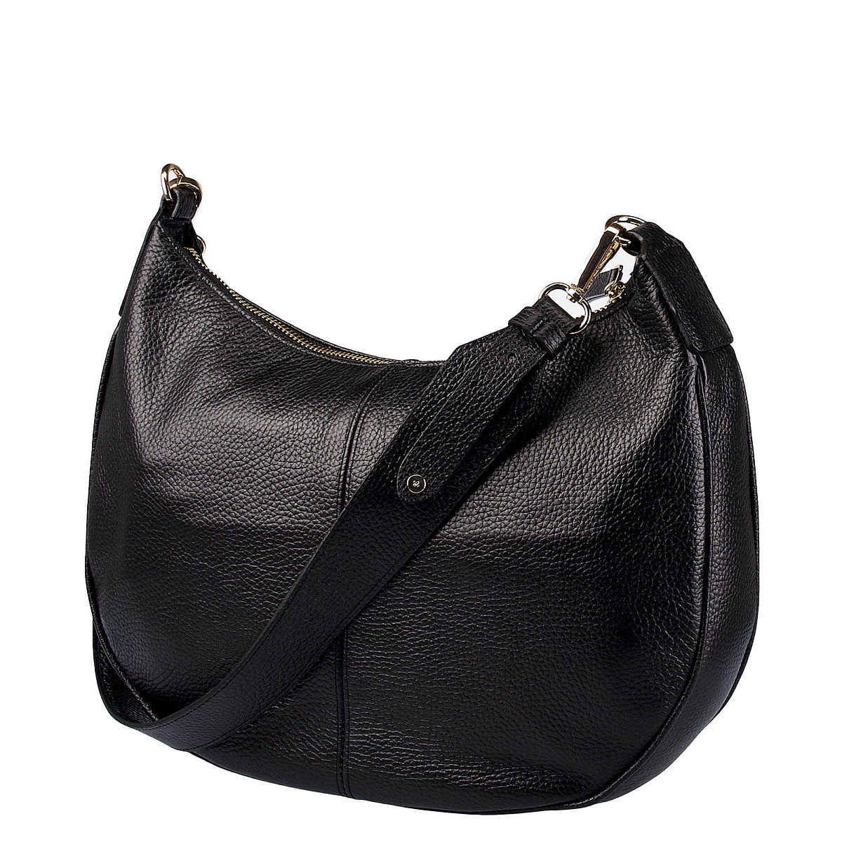 Женская сумка  Dr. Koffer из натуральной кожи черная