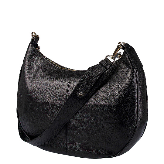 Женская сумка  Dr. Koffer из натуральной кожи черная