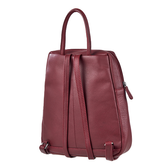 Рюкзак Dr.Koffer из натуральной кожи бордовый