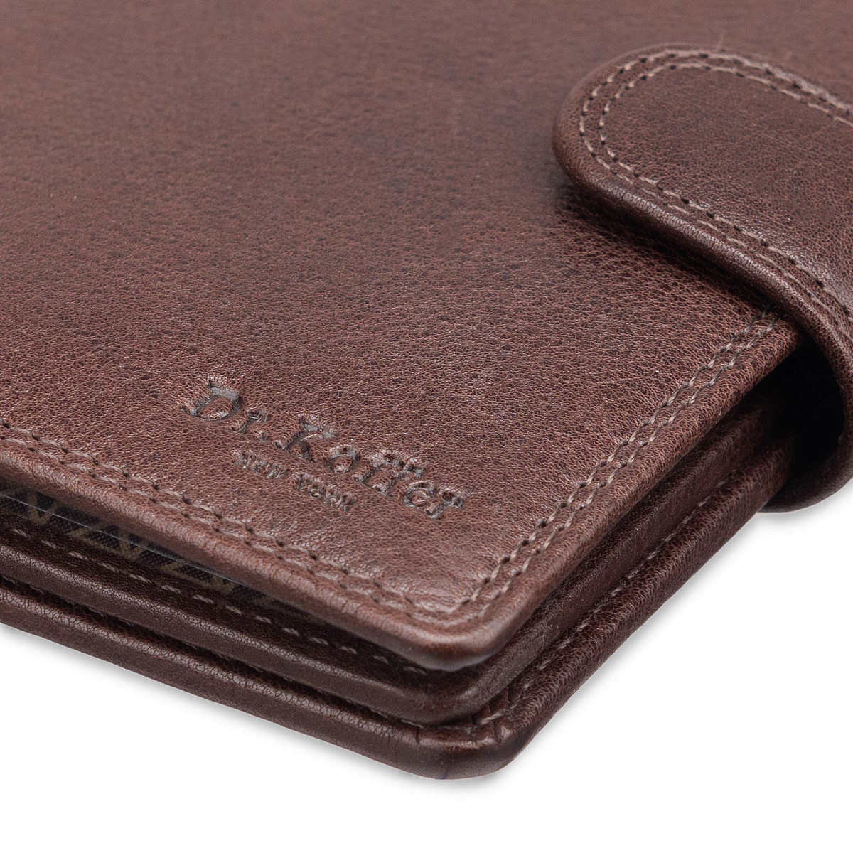 Обложка для паспорта/автодок из натуральной кожи Dr. Koffer