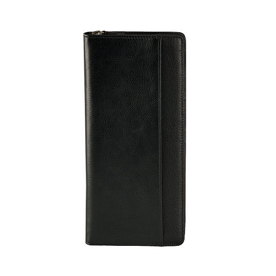 Портмоне Dr.Koffer из натуральной кожи черное