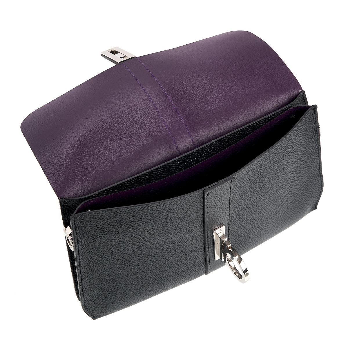 Женская сумка Dr. Koffer из натуральной кожи черная