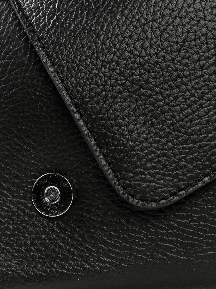 Женская сумка Dr. Koffer из натуральной кожи черная