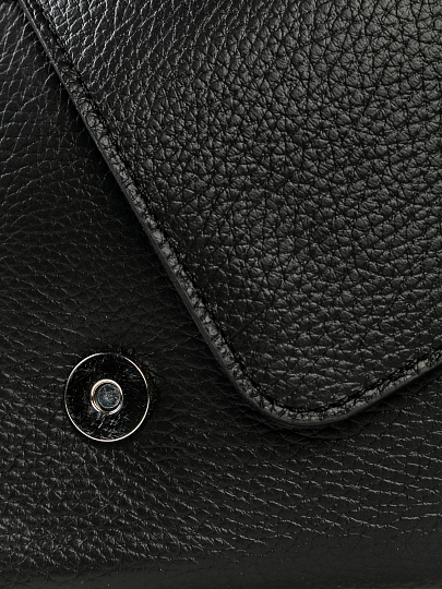 Женская сумка Dr. Koffer из натуральной кожи черная