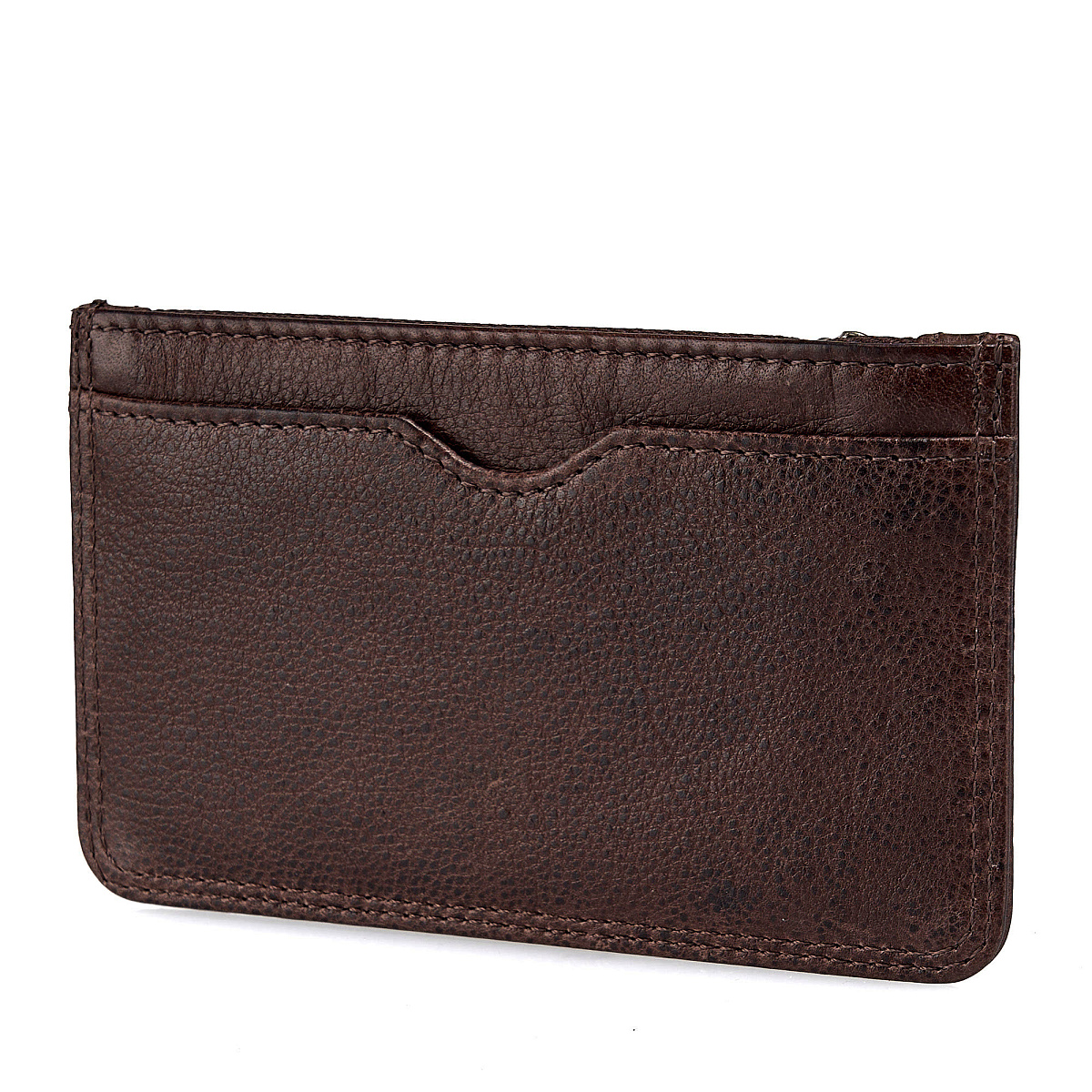 Кредитница Dr.Koffer из натуральной кожи коричневая