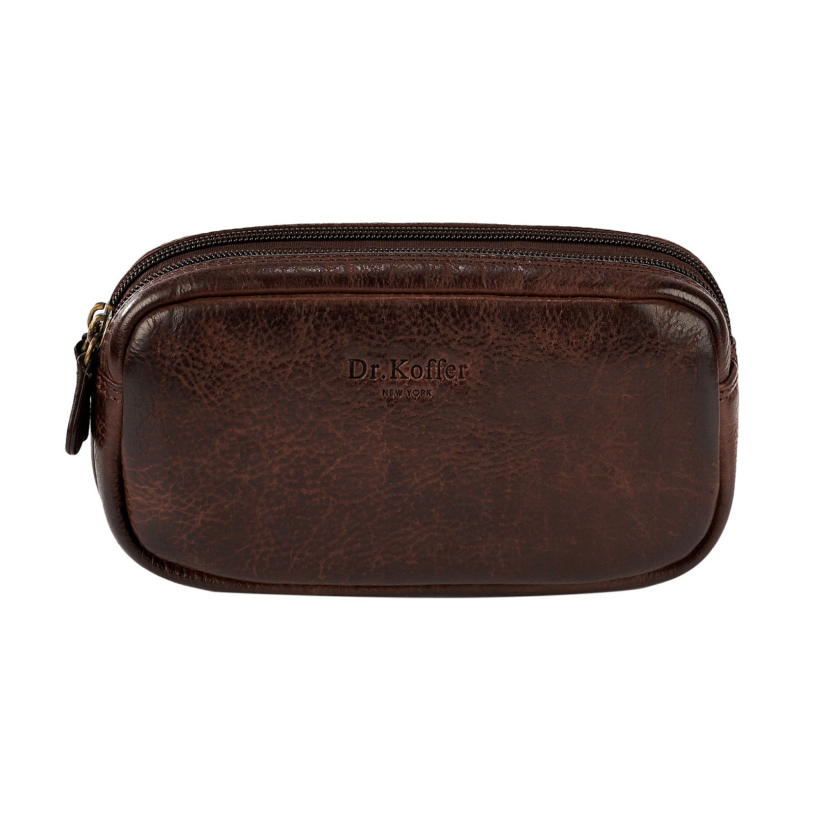 Несессер Dr.Koffer из натуральной кожи коричневый
