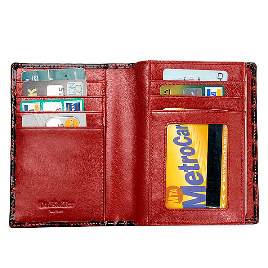 Обложка для паспорта/автодок из натуральной кожи Dr. Koffer