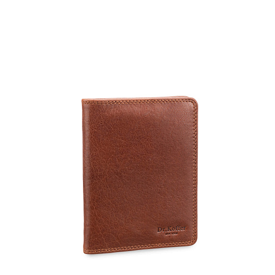 Обложка для паспорта/автодок из натуральной кожи Dr. Koffer