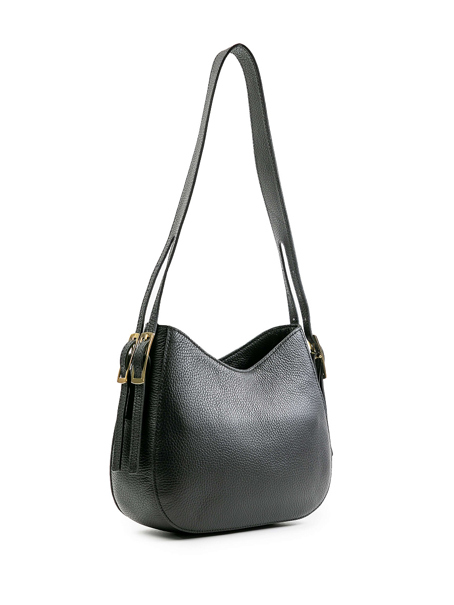 Женская сумка Dr.Koffer из натуральной кожи черная