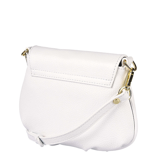 Женская сумка Dr. Koffer из натуральной кожи белая