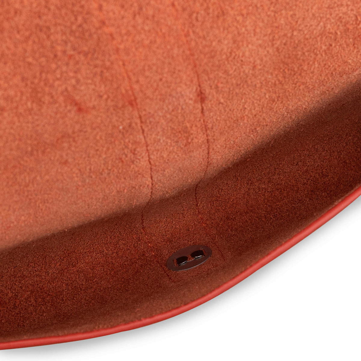 Очечник Dr.Koffer из натуральной кожи оранжевый