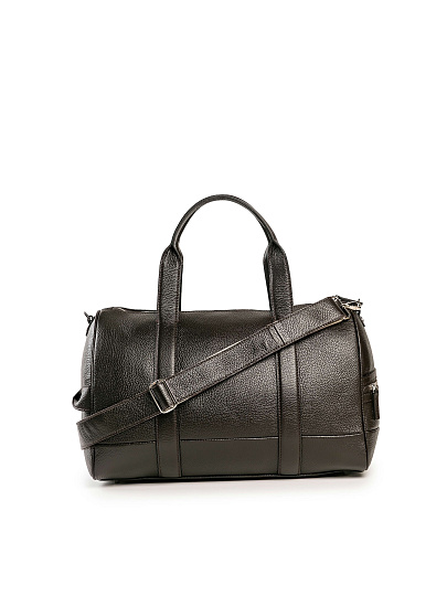 Дорожная сумка Dr. Koffer из натуральной кожи коричневая