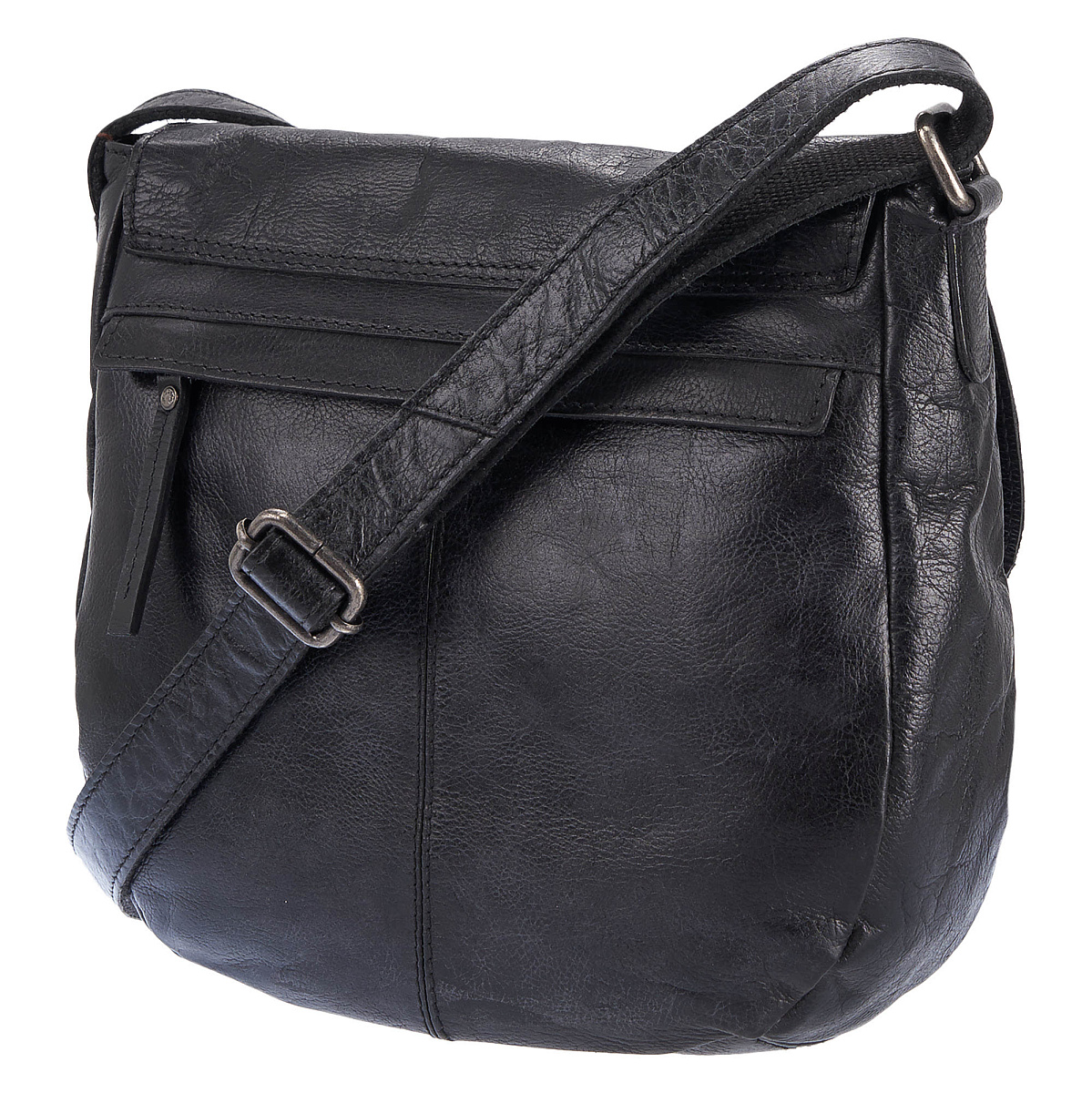 Женская сумка Dr.Koffer из натуральной кожи чёрная