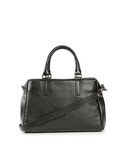 Женская сумка Dr. Koffer из натуральной кожи черная