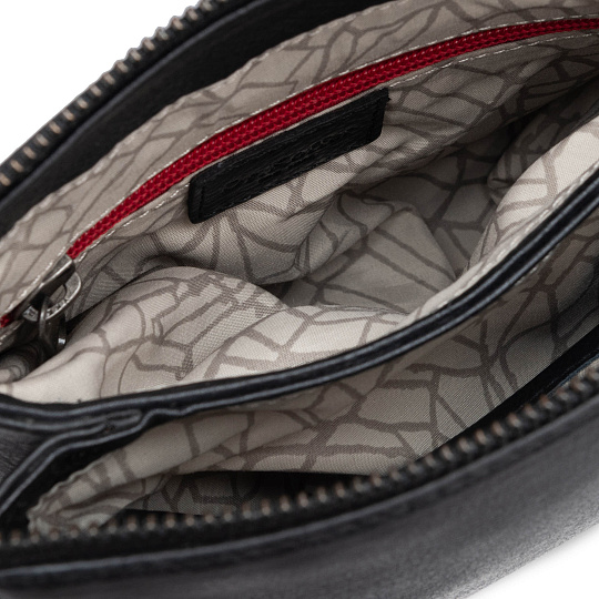 Женская сумка Dr.Koffer из натуральной кожи чёрная