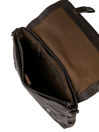 Портфель Dr.Koffer из натуральной кожи коричневый