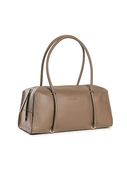 Женская сумка Dr. Koffer из натуральной кожи коричневая