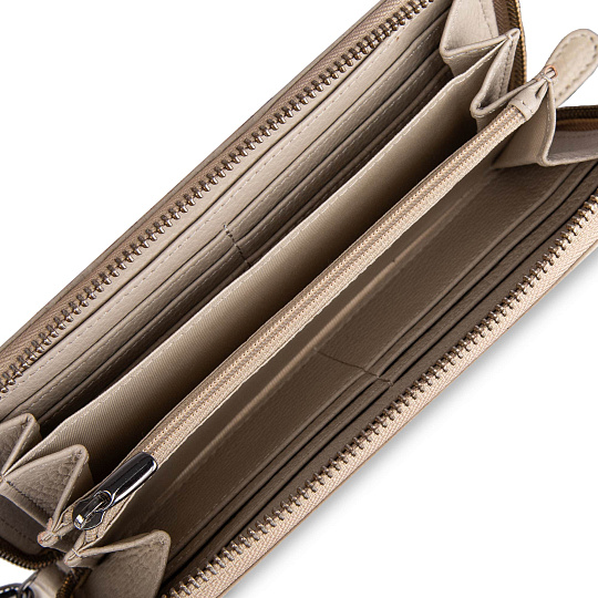 Портмоне Dr.Koffer из натуральной кожи белое