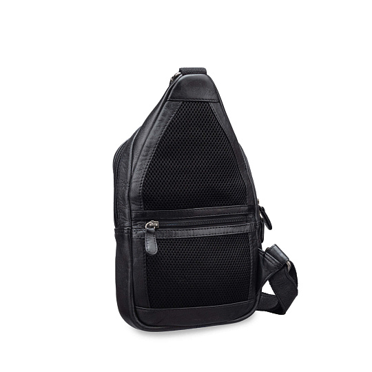 Рюкзак Dr.Koffer из натуральной кожи черный