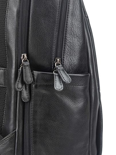 Рюкзак Dr. Koffer из натуральной кожи черный