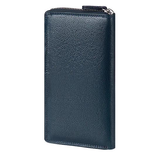 Портмоне Dr.Koffer из натуральной кожи синее