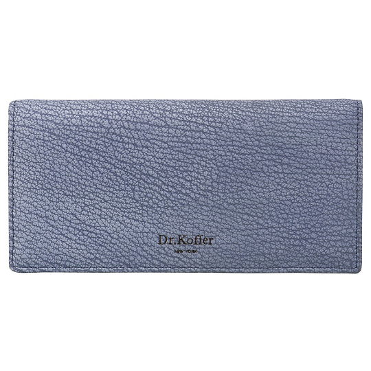 Портмоне Dr.Koffer из натуральной кожи синее