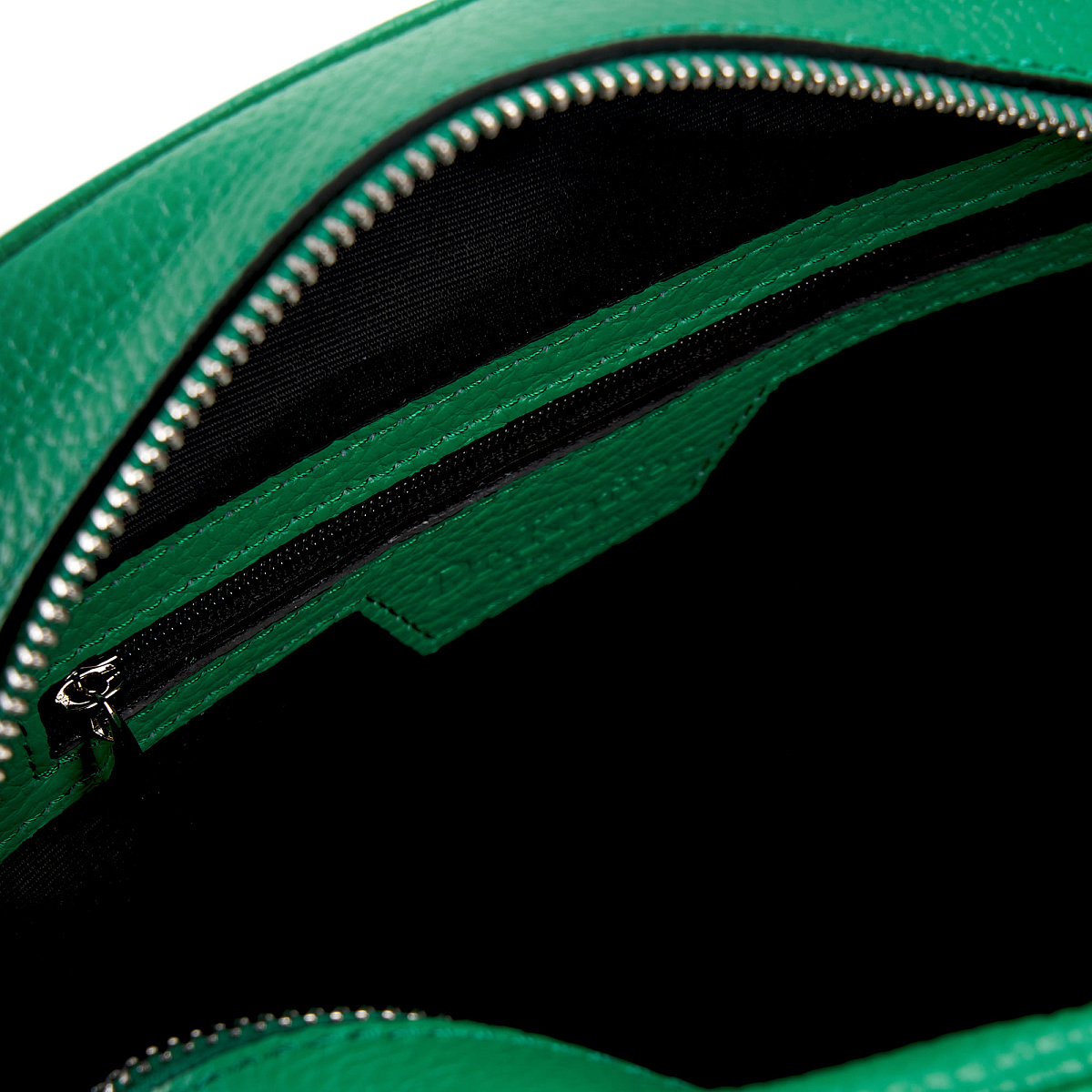 Женская сумка Dr. Koffer из натуральной кожи зеленая